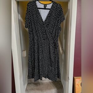 Black and White Polka Dot Dress